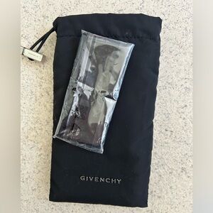 Givenchy soft sunglass case with cloth